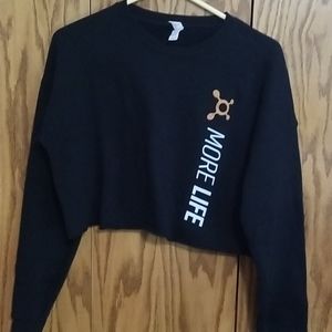 Orangetheory crop crewneck